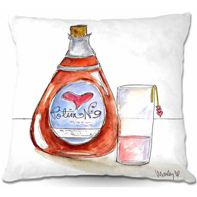 Couch Love Potion No 9 Throw Pillow