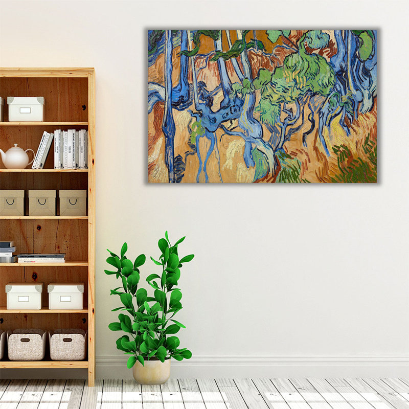 Arbre, 1890, reproduction d'art sur toile, H 12 po x l 18 po