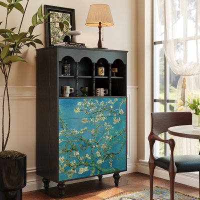 French-style retro minimalist sideboard