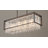 Metal Crystal Industrial Farmhouse Chandelier Dining Room Lighting Fixtures Suitable For Kitchen Island, Dining Room, Living Room-168119088-168119083