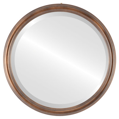 Wooler Wood Flat Wall Mirror