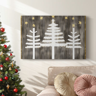 Christmas Holiday Arts - Toile tendue avec châssis