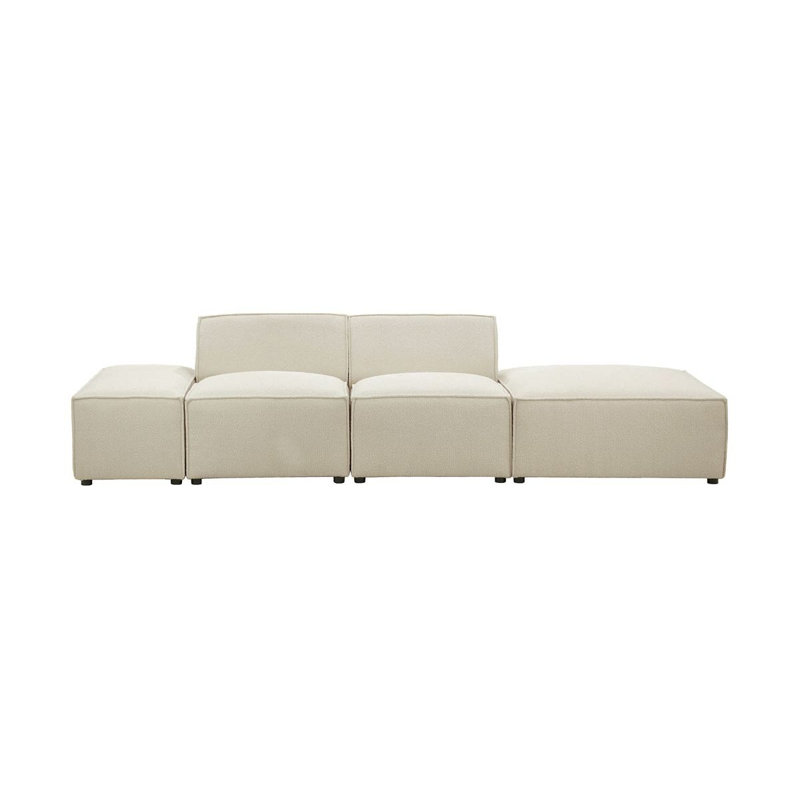 Ridaan 4 Seater Sofa, Beige