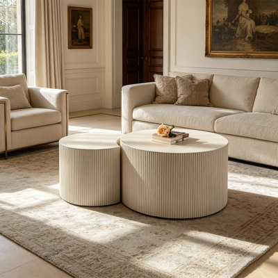 Ensemble de 2 tables gigognes Modern Modern