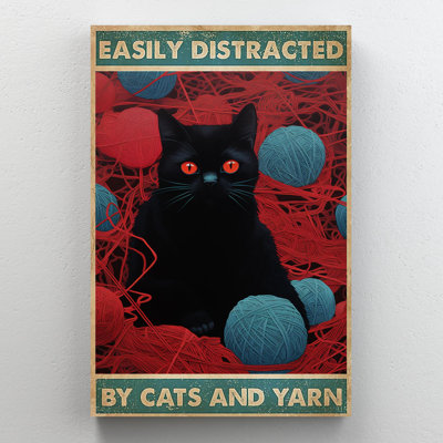 Facilement distrait par Cats And Yarn 1