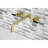 Kingston Brass Manhattan Two-Handle 3-Hole Wall Mount Roman Tub Faucet-50579908-115844612
