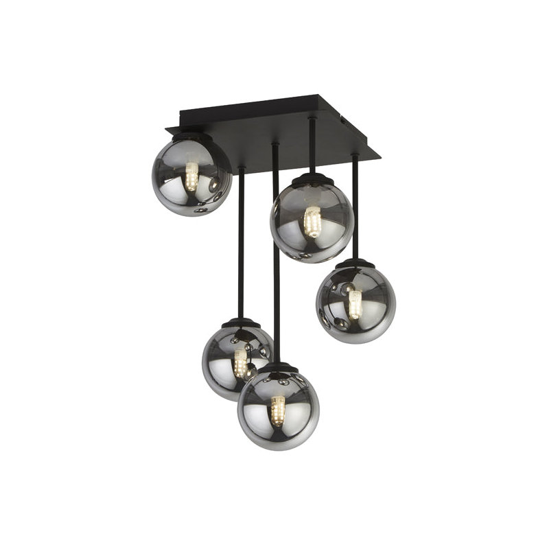 Glass Semi Flush Mount