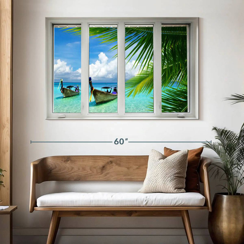 Mehar Tropical Breeze, 34" H x 51" W