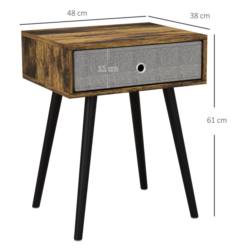 Bayless Side Table with Storage
