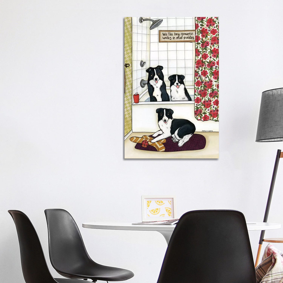 Mud Puddles by Jamie Morath - Print on Canvas