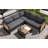 Brycen Outdoor 4-Piece Acacia Wood Conversation Set with Cushions-805764512