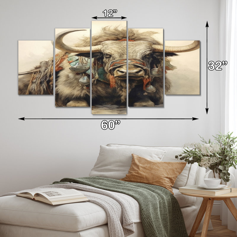 Rustic Animals Wall Decor on Metal