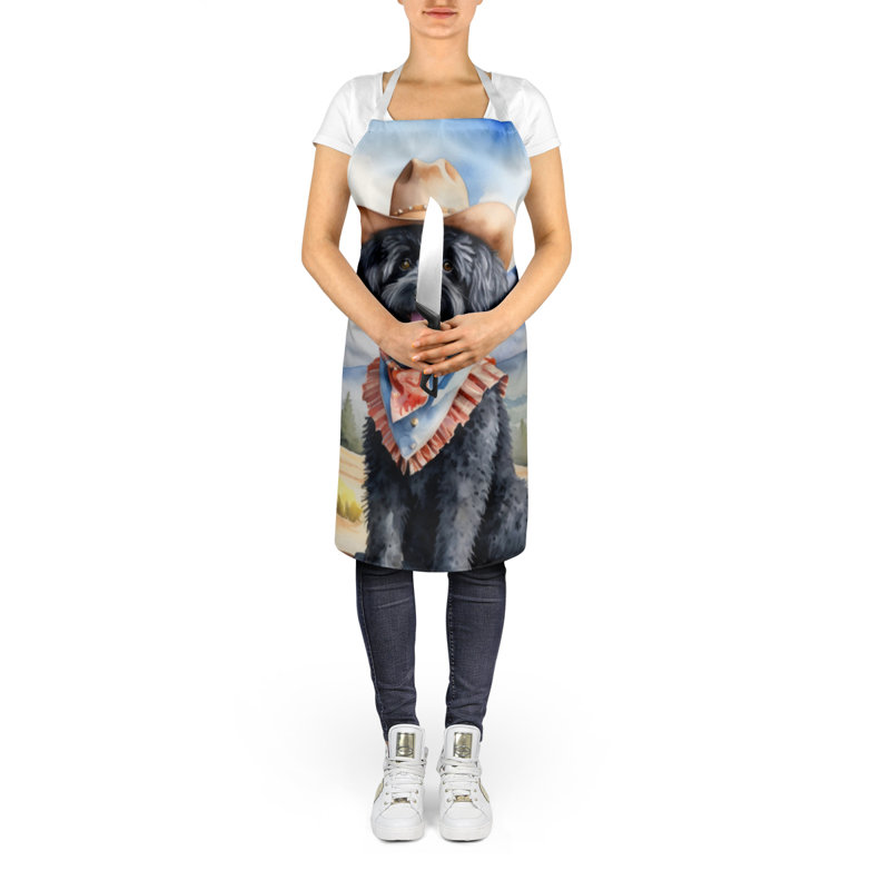 No Pattern Bib Apron