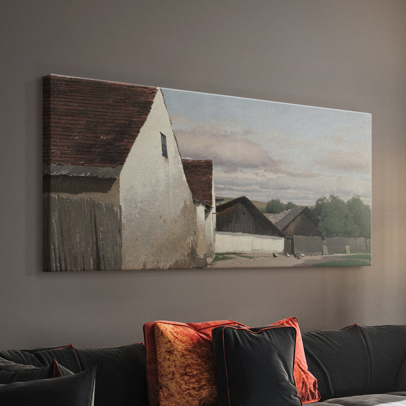 Série paysage - DCC - Toile tendue avec châssis - Prêt à accrocher, H 16 po x l 32 po