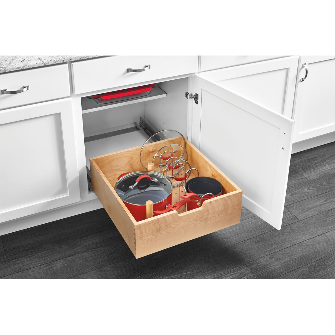 Rev-A-Shelf Wood Base Cabinet Pull Out Drawers with Soft Close Rev-A-Shelf 