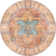 Tapis oriental rouge rouille