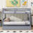 Full Bunk Bed With Trundle & Guardrails, Convertible Design-2095737658