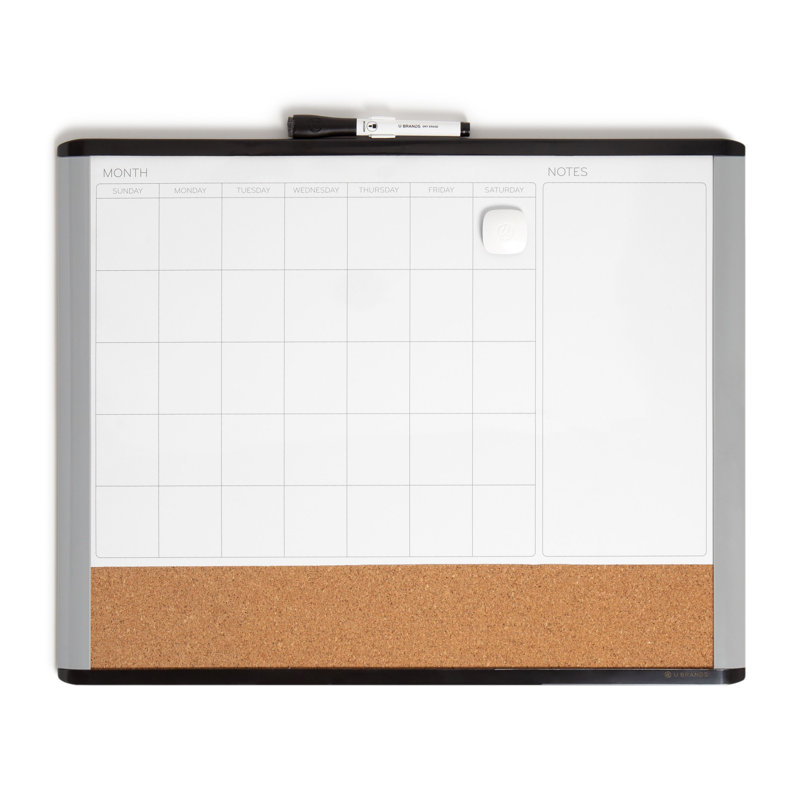 Tableau blanc magnétique 20 po x 16 po