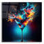  «Colorful Drink» par Rey Klimt, art mural en verre acrylique-596498075