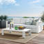 Ensemble de 2 pièces de patio en aluminium thermolaqué Tahoe par Modway-67492380-67492383