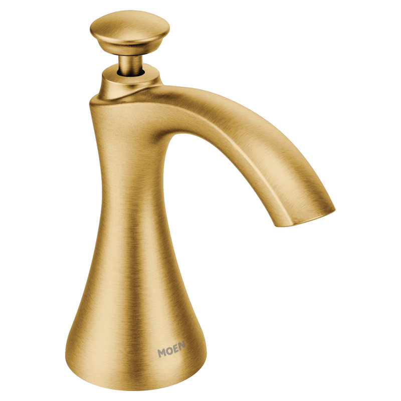 Soap Soap Dispenser, Brushed Gold
