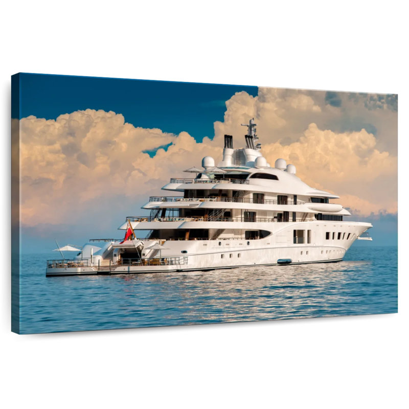 Mehar Megayacht, H 34 po x l 51 po