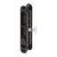 Loquet pour porte coulissante encastrée noire Prime-Line