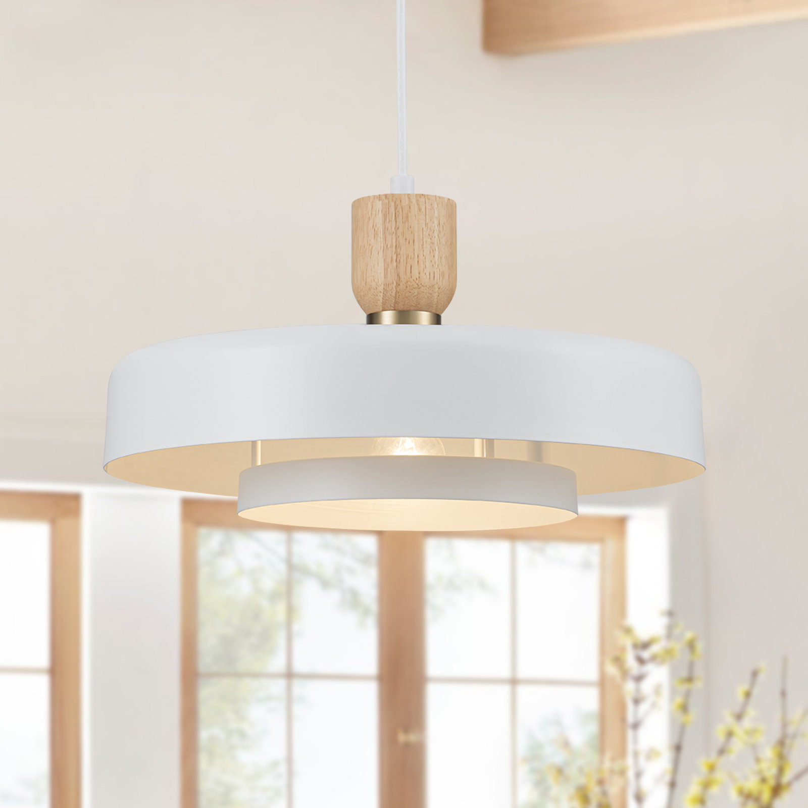 Mercer41 Luminaire suspendu nordique à 1 lumière 1 lumière et ...