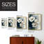 Série FLORAL dxviii - reproduction encadrée de qualité supérieure - prête à être accrochée - aucun clou requis-658416631-658416627
