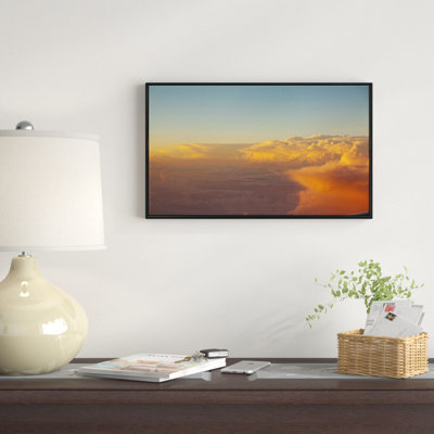 " Solotful Sunset In Sky Cloudscape "