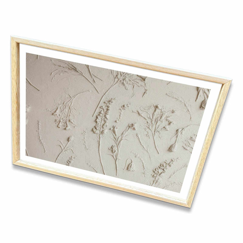 Élégante peinture décorative en panneau de fibres à densité moyenne, 16,5 po x 24,4 po | Cadre 100% bois massif (épaisseur: 0,8 pouce), œuvre d'art imprimée aux UV sur panneau de fibres à densité moyenne à 100% (épaisseur: 0,1 pouce) | Parfait pour la décoration intérieure, le salon et le bureau
