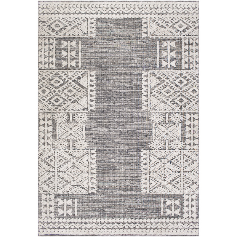 Baconton Southwestern Indoor / Outdoor Rug, Rectangle 5'3" x 7'3"