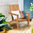 Garberville Acacia Outdoor Adirondack Chair-1810749690