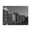 Toile en noir et blanc Amsterdam, paysage urbain époustouflant-1846921418