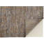 Tapis brun / gris en laine noué à la main-87634525