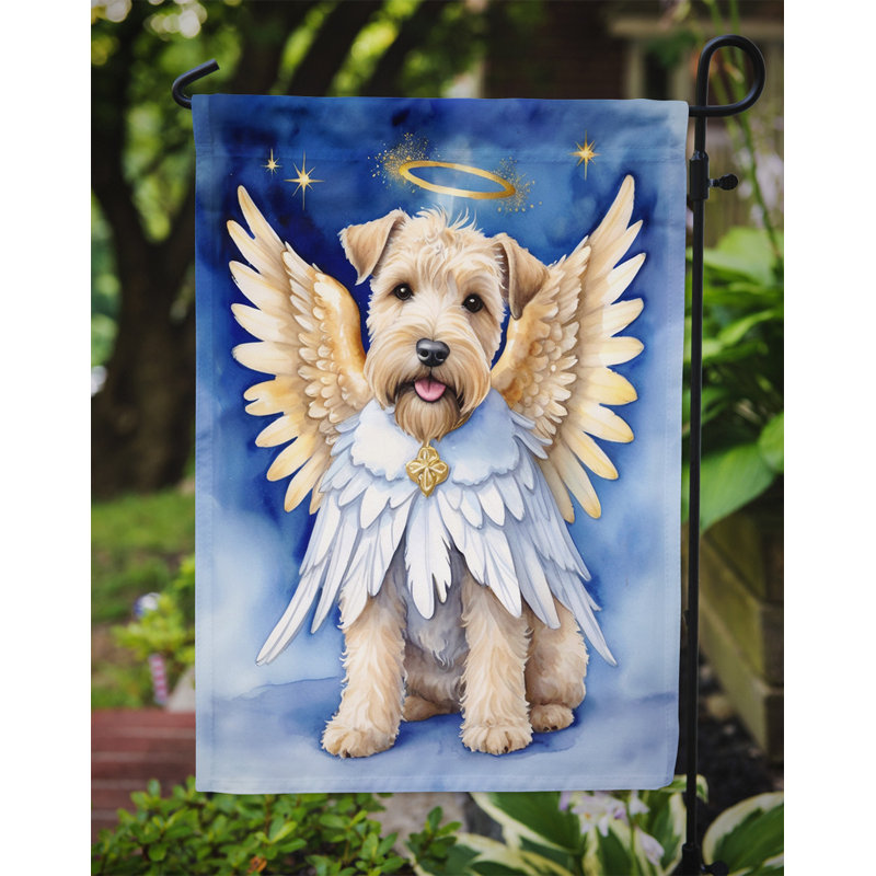 Drapeau Wheaten Terrier My Angel Garden