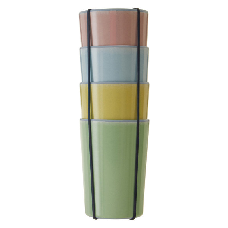 Linehan 340ml Melamine Drinking Glass Set