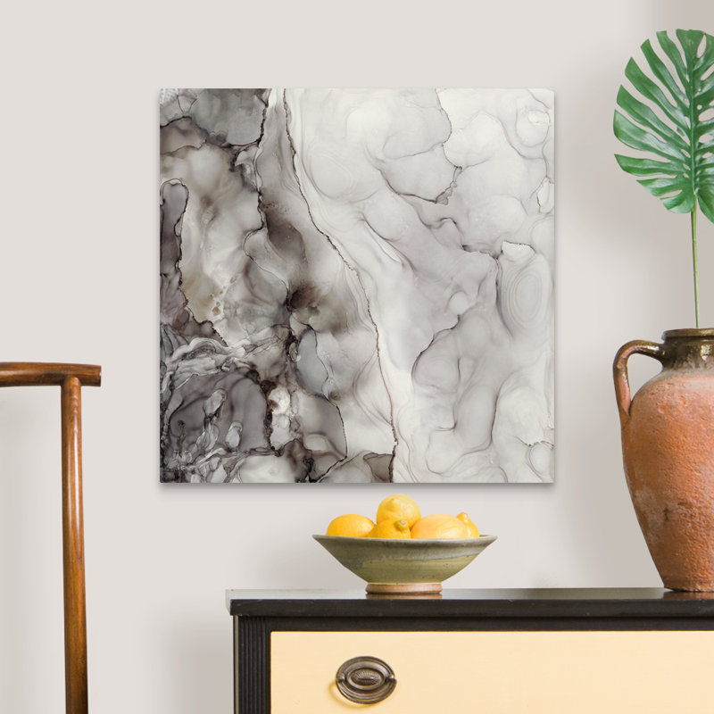 "Portland Skies Square trio I" par Tara Reed, reproduction d’art sur toile, H 24 po x l 24 po x P 1,25 po, Toile tendue