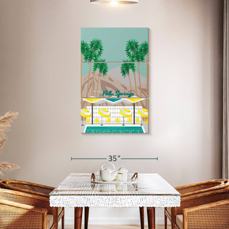 Piscine Nicci Palm Springs, H 45 po x l 28 po