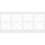 Panneaux muraux blancs 94,5 "(paquet de 4)-69958223