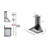 ZLINE 30 in. Designer Series Convertible Vent Wall Mount Range Hood-88552678