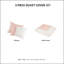 Housse de couette 3 pièces, double / grand, rose, envers en microfibre, certification, lavable à la machine, 4 attaches de coin, conception de la peau intérieure, étiqueté, attaches