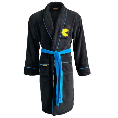Pacman Ready Player Mens Bathrobe