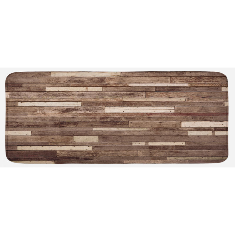Tapis de cuisine en bois