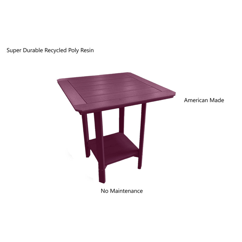 Table bistro Phat Tommy, Mauve
