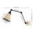 Anabiya 2 - Light Dimmable Matte Black Swing Arm-1505872356