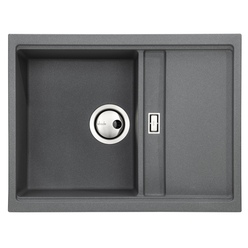 Synchronist Compact 1.25 Bowl With Drainer (600X460), Metallic Grey