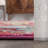 Juliemarie Vintage Bohemian Power Loom Performance Pink Rug-807109093