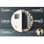 Huldar Glass Flat Wall Mirror