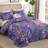 3-Piece Floral Quilt Set Soft Cozy Microfiber Lightweight All-Season Bedspread Coverlet-123215402-123215403